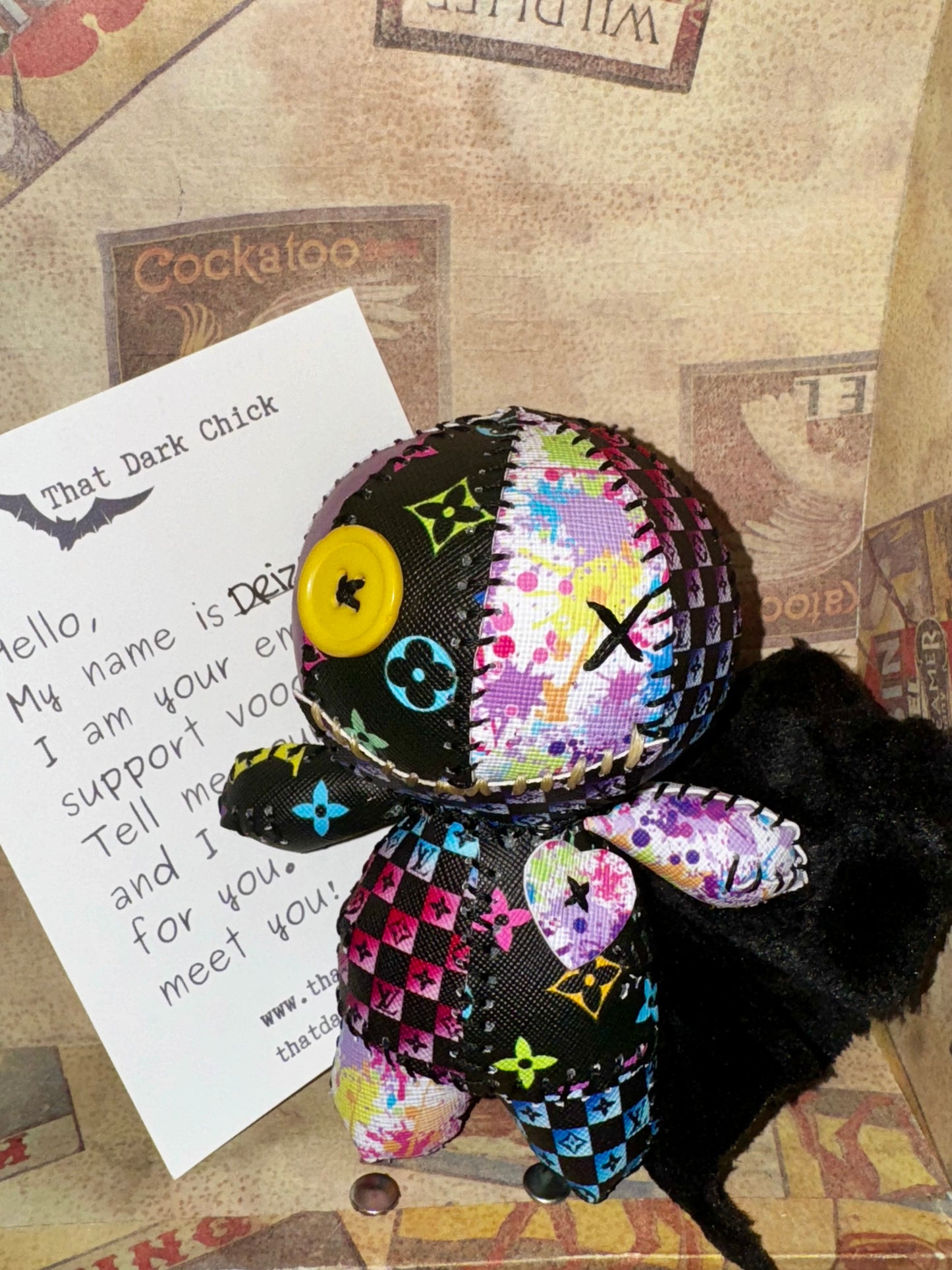 Emotional Support Voodoo Doll - Designer After Dark Collection