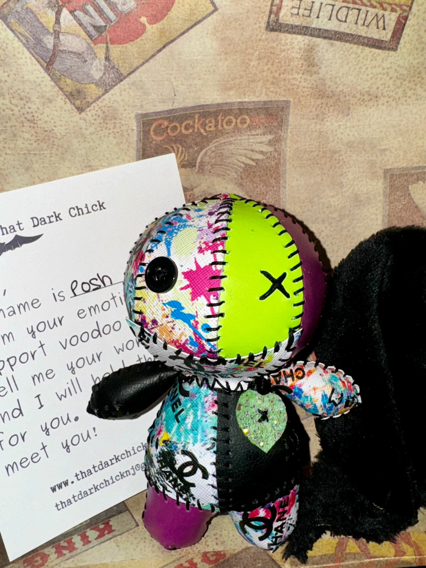 Emotional Support Voodoo Doll - Designer After Dark Collection